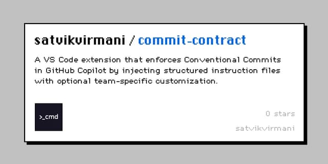 Commit Contract